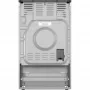 Gorenje GEC5C41SG elektromos tűzhely, 50 cm, szürke, silvermatte zománc, homemadeplus sütőtér, teleszkópos sütősín, időzítő