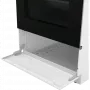 Gorenje GEC5A41WG elektromos tűzhely, 50 cm, fehér, silvermatte zománc, pizza funkció, gyors előmelegítés funkció, 62 literes sütőtér