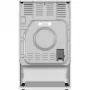 Gorenje GEC5A41WG elektromos tűzhely, 50 cm, fehér, silvermatte zománc, pizza funkció, gyors előmelegítés funkció, 62 literes sütőtér