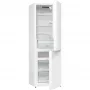 Gorenje NRK6191PW4 alulfagyasztós kombinált hűtőszekrény, fehér, nofrost, 185 cm, 204/96 l, multiflow, adapttech, gyorsfagyasztás