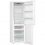 Gorenje NRK6191PW4 alulfagyasztós kombinált hűtőszekrény, fehér, nofrost, 185 cm, 204/96 l, multiflow, adapttech, gyorsfagyasztás