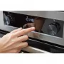 Gorenje GEIT6C60XPG indukciós tűzhely, 60 cm, 71 l, inox, 4 indukciós zóna, bridgezone, powerboost, teleszkópos sütősín