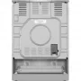 Gorenje GEIT6C60XPG indukciós tűzhely, 60 cm, 71 l, inox, 4 indukciós zóna, bridgezone, powerboost, teleszkópos sütősín