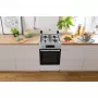 Gorenje GK5C62WH kombinált tűzhely, 50 cm, 70 l, led kijelző, teleszkópos sütősín, gyors előmelegítés, airfry, üveg dísztető, fehér