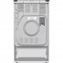 Gorenje GK5C41WJ kombinált tűzhely, 50 cm, 62 l, led kijelző, üveg dísztető, pizza funkció, aquaclean tisztítás, fehér