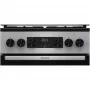 Gorenje GK5C41SJ kombinált tűzhely, 50 cm, 62 l, led kijelző, üveg dísztető, pizza funkció, aquaclean tisztítás, szürke szín
