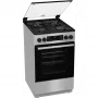 Gorenje GK5C41SJ kombinált tűzhely, 50 cm, 62 l, led kijelző, üveg dísztető, pizza funkció, aquaclean tisztítás, szürke szín