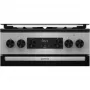 Gorenje GK5C62SH kombinált tűzhely, 50 cm, 70 l, led kijelző, teleszkópos sütősín, gyors előmelegítés, airfry, üveg dísztető, szürke