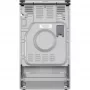 Gorenje GK5C62SH kombinált tűzhely, 50 cm, 70 l, led kijelző, teleszkópos sütősín, gyors előmelegítés, airfry, üveg dísztető, szürke