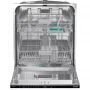 Gorenje GV642D61 beépíthető mosogatógép, 60 cm, 14 teríték, totaldry szárítás, 6 program, speedwash, higiénia program, 44 db(a)