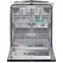 Gorenje GV663C60 beépíthető mosogatógép, 60 cm, 16 teríték, 3 kosár, inverteres, totaldry, higiénia program, speedwash, 44 db(a)