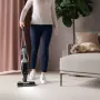 Electrolux ES62CB25UG akkumulátoros kézi porszívó, szürke, led világítás a szívófejen, résszívó kefe, portalanító ecset, 25,2 v li-ion