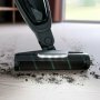 Electrolux ES62CP25DB akkumulátoros kézi porszívó, farmerkék, led világítás a szívófejen, résszívó kefe, portalanító ecset, 25,2 v li-ion