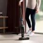 Electrolux ES62CP25DB akkumulátoros kézi porszívó, farmerkék, led világítás a szívófejen, résszívó kefe, portalanító ecset, 25,2 v li-ion