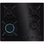 AEG HKB64453NB beépíthető gázfőzőlap, 60 cm, üvegkerámia, 4 égős, hob2hood, 4 kovácsolt vas edénytartó, percszámláló