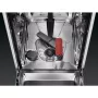 AEG FFB73527ZM keskeny mosogatógép, inox, 10 teríték, 45 db(a), airdry, maxiflex, led kijelző, extrahygiene, glasscare, xtrapower,