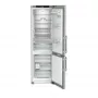 Liebherr CNsdd 5753 alulfagyasztós kombinált hűtőszekrény, ezüst, 201,5cm, nofrost, duocooling, érintővezérlés, easytwist-ice, easyfresh, freshair szűrő, led