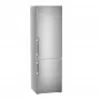 Liebherr CNsdd 5753 alulfagyasztós kombinált hűtőszekrény, ezüst, 201,5cm, nofrost, duocooling, érintővezérlés, easytwist-ice, easyfresh, freshair szűrő, led
