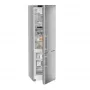 Liebherr CNsdd 5753 alulfagyasztós kombinált hűtőszekrény, ezüst, 201,5cm, nofrost, duocooling, érintővezérlés, easytwist-ice, easyfresh, freshair szűrő, led