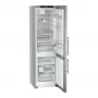 Liebherr CNsdd 5753 alulfagyasztós kombinált hűtőszekrény, ezüst, 201,5cm, nofrost, duocooling, érintővezérlés, easytwist-ice, easyfresh, freshair szűrő, led