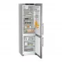 Liebherr CNsdd 5753 alulfagyasztós kombinált hűtőszekrény, ezüst, 201,5cm, nofrost, duocooling, érintővezérlés, easytwist-ice, easyfresh, freshair szűrő, led