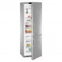 Liebherr CBNes 5775 alulfagyasztós kombinált hűtőszekrény, nemesacél, 70 cm széles, 201 cm, nofrost, biofresh, duocooling, érintővezérlés, powercooling