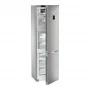 Liebherr CBNstd 579i alulfagyasztós kombinált hűtőszekrény, nemesacél, 201 cm, nofrost, biofresh, infinityspring, duocooling, színes tft-kijelző, powercooling