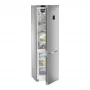Liebherr CBNstd 579i alulfagyasztós kombinált hűtőszekrény, nemesacél, 201 cm, nofrost, biofresh, infinityspring, duocooling, színes tft-kijelző, powercooling