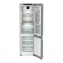 Liebherr CBNstd 578i alulfagyasztós kombinált hűtőszekrény, nemesacél, 201 cm, nofrost, biofresh, duocooling, színes tft-kijelző, powercooling, variotemp