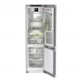 Liebherr CBNstd 578i alulfagyasztós kombinált hűtőszekrény, nemesacél, 201 cm, nofrost, biofresh, duocooling, színes tft-kijelző, powercooling, variotemp