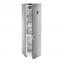 Liebherr CBNstd 578i alulfagyasztós kombinált hűtőszekrény, nemesacél, 201 cm, nofrost, biofresh, duocooling, színes tft-kijelző, powercooling, variotemp