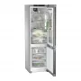Liebherr CBNstd 578i alulfagyasztós kombinált hűtőszekrény, nemesacél, 201 cm, nofrost, biofresh, duocooling, színes tft-kijelző, powercooling, variotemp