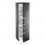 Liebherr CBNbsd 576i alulfagyasztós kombinált hűtőszekrény, fekete metál, 201 cm, nofrost, biofresh, duocooling, színes tft-kijelző, powercooling, icemaker