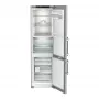 Liebherr CBNsdc 5753 alulfagyasztós kombinált hűtőszekrény, ezüst, 201,5 cm, nofrost, biofresh, duocooling, színes tft-kijelző, powercooling
