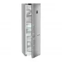 Liebherr CBNsdc 5753 alulfagyasztós kombinált hűtőszekrény, ezüst, 201,5 cm, nofrost, biofresh, duocooling, színes tft-kijelző, powercooling