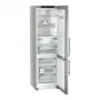 Liebherr CBNsdc 5753 alulfagyasztós kombinált hűtőszekrény, ezüst, 201,5 cm, nofrost, biofresh, duocooling, színes tft-kijelző, powercooling