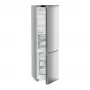Liebherr CBNsfd 5723 alulfagyasztós kombinált hűtőszekrény, ezüst, 201,5 cm, nofrost, biofresh, duocooling, érintővezérlés, powercooling
