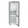 Liebherr CBNsfd 5723 alulfagyasztós kombinált hűtőszekrény, ezüst, 201,5 cm, nofrost, biofresh, duocooling, érintővezérlés, powercooling