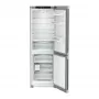 Liebherr CBNsfc 522i alulfagyasztós kombinált hűtőszekrény, ezüst, 185,5 cm, nofrost, biofresh, duocooling, érintővezérlés, powercooling, easytwist-ice