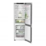 Liebherr CBNsfc 522i alulfagyasztós kombinált hűtőszekrény, ezüst, 185,5 cm, nofrost, biofresh, duocooling, érintővezérlés, powercooling, easytwist-ice