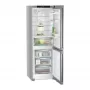 Liebherr CBNsfc 522i alulfagyasztós kombinált hűtőszekrény, ezüst, 185,5 cm, nofrost, biofresh, duocooling, érintővezérlés, powercooling, easytwist-ice