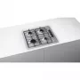 Bosch PBP6B5B80H beépíthető gázfőzőlap, 60 cm, nemesacél, oldalgombos vezérlés, szikragyújtás, zománcozott edénytartó rács