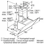 DWK87CM60 Beépítési méretrajz