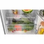 Bosch KGN497ICT alulfagyasztós kombinált hűtőszekrény, nemesacél, 203 cm, 70 cm széles, 311/129 l, nofrost, vitafresh, gyorsfagyasztás, gyorshűtés