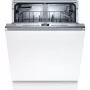 Bosch SMD4HAX48E beépíthető mosogatógép, 60 cm, 13 teríték, homeconnect, variospeed, infolight, aquastop, 44 db(a)