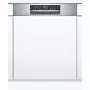 Bosch SMI6ZDS49E beépíthető mosogatógép, 60 cm, kezelőpaneles, 13 teríték, perfectdry, homeconnect, 8 program, evőeszköztartó polc, 42db(a)