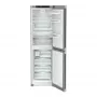 Liebherr CNsfd 573i alulfagyasztós kombinált hűtőszekrény, ezüst, 201,5cm, nofrost, duocooling, érintővezérlés, easytwist-ice, easyfresh, freshair szűrő, led