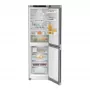 Liebherr CNsfd 573i alulfagyasztós kombinált hűtőszekrény, ezüst, 201,5cm, nofrost, duocooling, érintővezérlés, easytwist-ice, easyfresh, freshair szűrő, led