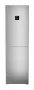 Liebherr CNsfd 5734 alulfagyasztós kombinált hűtőszekrény, ezüst, 201,5cm, nofrost, duocooling, színes tft kijelző, easytwist-ice, easyfresh, freshair, led