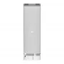 Liebherr CNsfd 5734 alulfagyasztós kombinált hűtőszekrény, ezüst, 201,5cm, nofrost, duocooling, színes tft kijelző, easytwist-ice, easyfresh, freshair, led